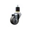 Service Caster 3'' SS Gray Poly Wheel Swivel 1-7/8'' Expanding Stem Caster SCC-SSEX20S314-PPUB-178 - alternate 1